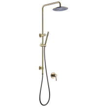 Gold Bath Mixer Rain Bathroom Shower Set